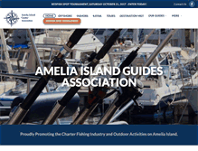 Tablet Screenshot of ameliaislandguidesassociation.com